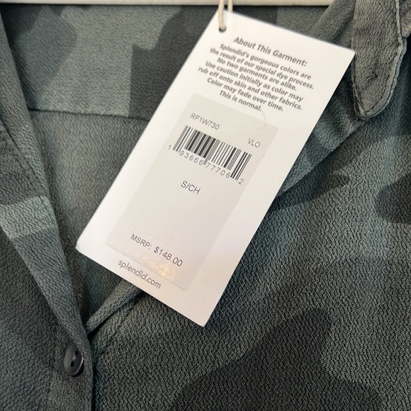 SPLENDID CAMO TOP - Picture 4 of 4